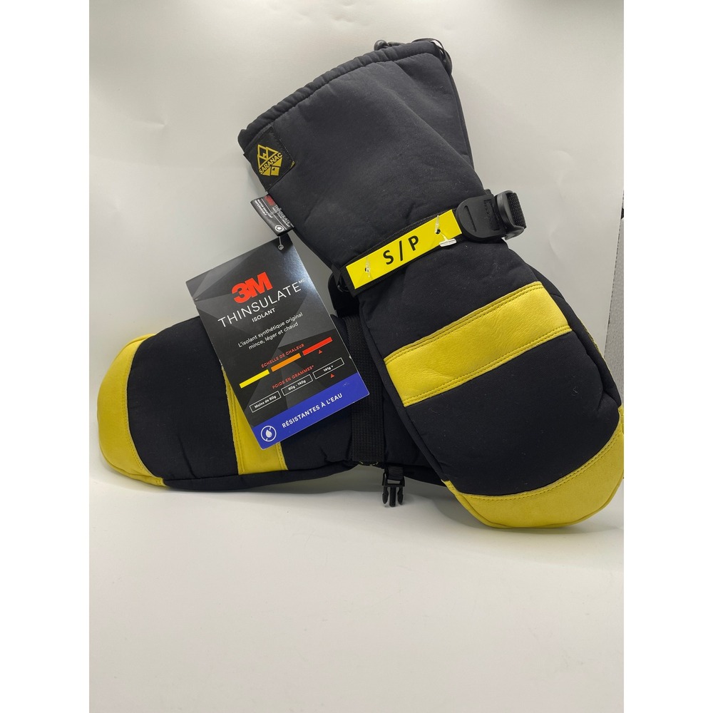 Saranac Mittens S Black NEW 3M Thinsulate Water Resistant SA0185 1691332